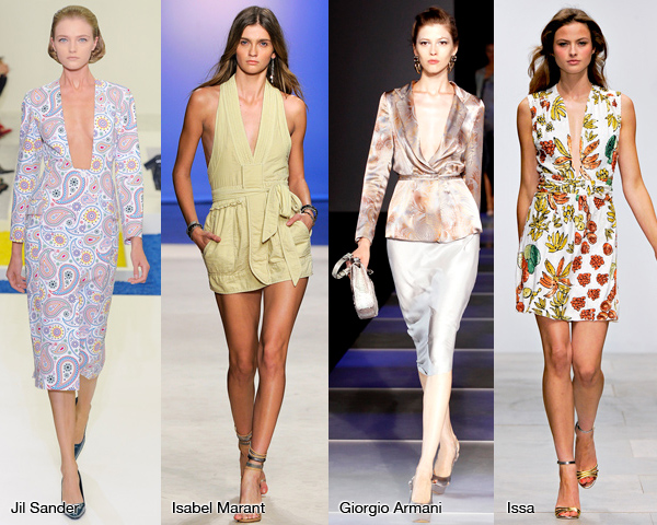 Модные тенденции в показах весна-лето 2012 Модные тенденции в показах весна-лето 2012